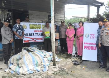 Polres Tanjungbalai Gelar Minggu Kasih dengan Berbagi Rezeki