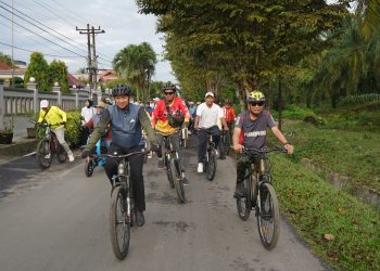 Bupati Asahan Gowes Bareng