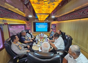 Bupati dan Forkopimda Asahan Kunker ke Kabupaten Labuhan Batu