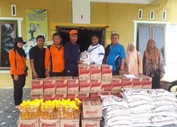 Pemkab Asahan Salurkan Bantuan Musibah Banjir Kepada Masyarakat Desa Sei Dua Hulu