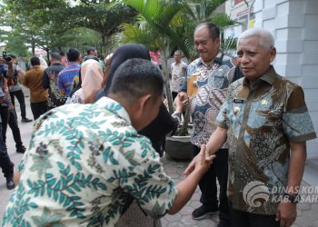 Bupati Asahan Temu Pamit dengan OPD