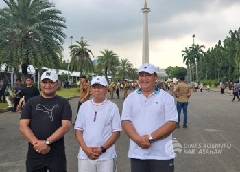 Wakil Gubsu, Bupati dan Wakil Bupati Asahan Terpilih Ikuti Gladi Kotor di Monas