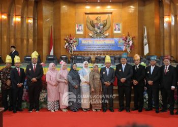 Rapat Paripurna DPRD, Peringatan Hari Jadi Kabupaten Asahan ke 75 Tahun 2025