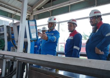 Wakil Bupati Asahan Tinjau Kesiapan Pasokan BBM Di Terminal Fuel Kisaran