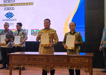 Pemerintah Kabupaten Asahan Lakukan Penandatanganan Kerjasama dengan Kemenaker RI