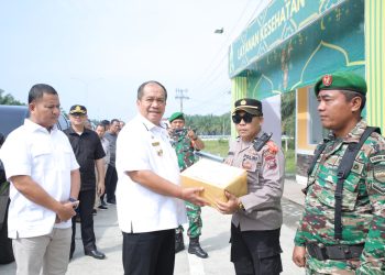 Bupati Asahan Bersama Forkopimda Tinjau Pos Pam Lebaran Tahun 2025