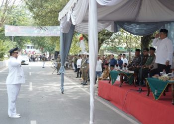 Bupati Asahan Melepas Parade Kafilah MTQ ke-56 Tingkat Kabupaten Asahan