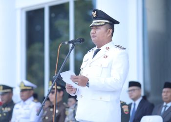 Wakil Bupati Asahan Pimpin Upacara Otonomi Daerah
