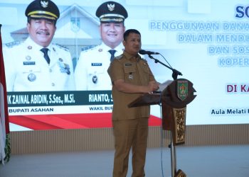 Wakil Bupati Asahan Buka Sosialisasi Pembentukan Koperasi Merah Putih