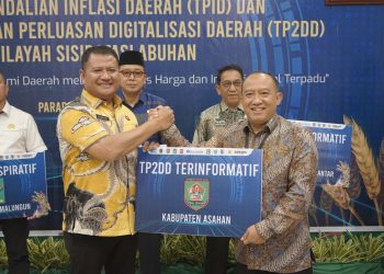 Wakil Bupati Asahan hadiri High Level Meeting TPID dan TP2DD