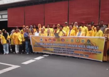 DPD Partai Golkar Sibolga Serukan Hentikan ‘Demonstrasi Anarkis