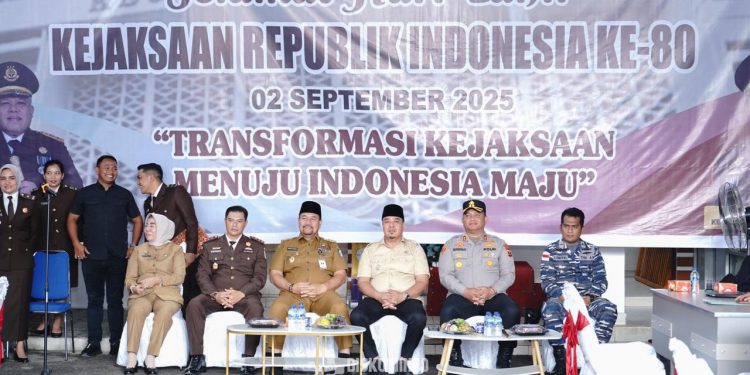 Bupati dan Wakil Bupati Batubara Hadiri Peringatan HUT ke 80!Kejaksaan RI 