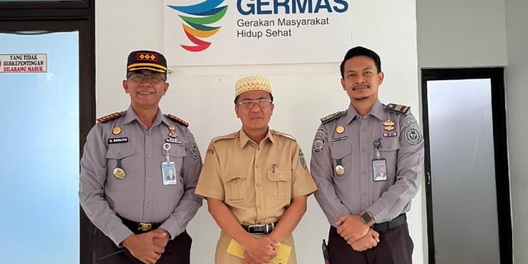 Kalapas Labuhan Ruku Kunjungi Puskesmas Bahas Program Kesehatan