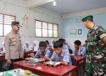 Kapolres Tebing Tinggi Hadiri Launching Program Makan Bergizi Gratis