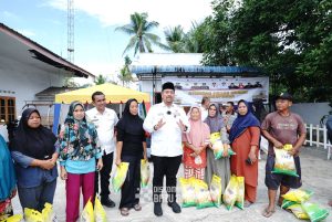 Bupati Batubara dan PT Inalum Tinjau Pelaksanaan Pasar Murah 2025