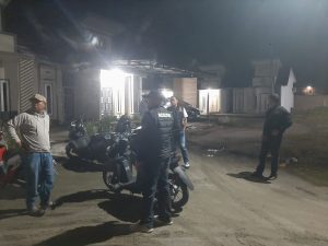 Patroli malam hari yang dilakukan Satreskrim Polres Tanjungbalai. 