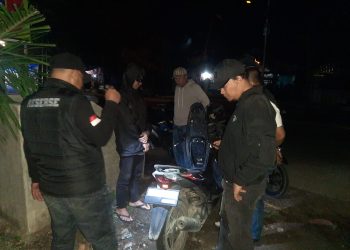 Personel Sat Reskrim Polres Tanjungbalai Gelar Patroli pada Malam Hari