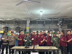 Gelar Razia, Lapas Labuhan Ruku Gandeng TNI dan Polri