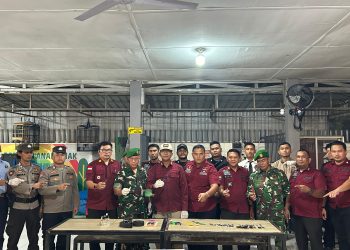 Gelar Razia, Lapas Labuhan Ruku Gandeng TNI dan Polri