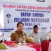 Bupati Batubara Berkantor di Kantor Camat Datuk Tanah Datar
