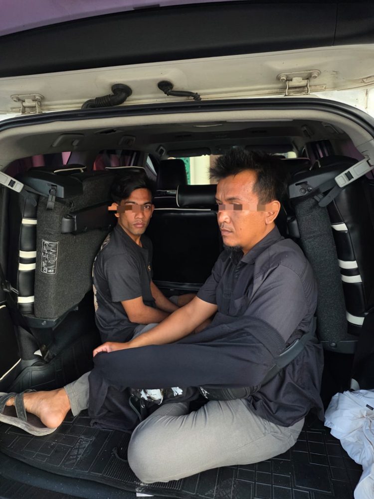 Pelaku Curanmor di Asahan dan Penadahnya Diringkus Polisi