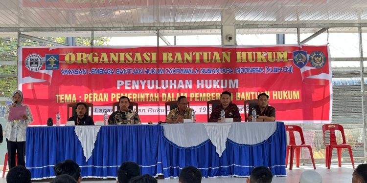 Lapas Labuhan Ruku Gandeng Yayasan CNI untuk Berikan Bantuan Hukum Secara Gratis