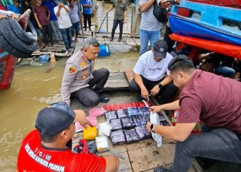 18 Kg Sabu, 7.000 Ekstasi dan 3.000 Happy Five di Tanjungbalai Diamankan Polres Asahan
