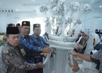 Jemaah Calon Haji Anggota KORPRI Kabupaten Asahan di Upah Upah