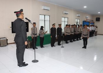 Kapolres Tanjungbalai Ingatkan Personilnya Tanamkan Nilai – Nilai Pancasila