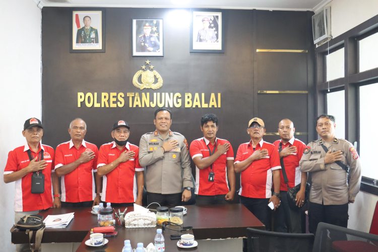 Kapolres Tanjungbalai Terima Audiensi Dari DPC PWRI