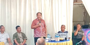 Bupati Asahan Hadiri Arisan Tim Pemenangan Taufik-Rianto di Desa Tanah Rakyat