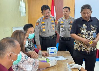 Pastikan Lingkungan Bebas Narkoba, Lapas Tebing Tinggi Gandeng Polres