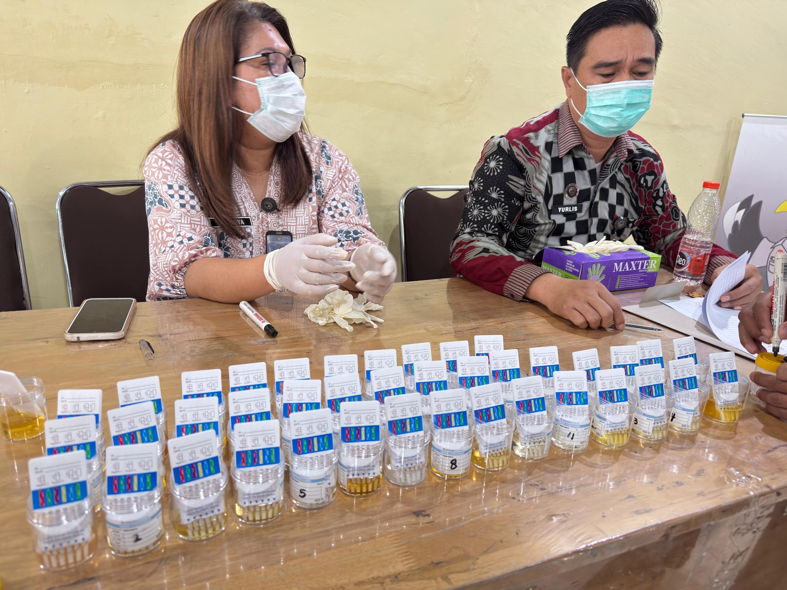 Pastikan Lingkungan Bebas Narkoba, Lapas Tebing Tinggi Gandeng Polres