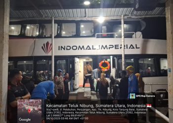 Personel Polsek Teluk Nibung Lakukan Pengamanan di Pelabuhan