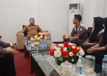 Wabup Asahan Terima Audiensi Mahasiswa Fakultas Ekonomi UNA