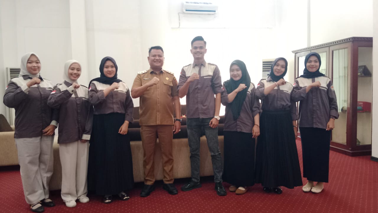 Wabup Asahan Terima Audiensi Mahasiswa Fakultas Ekonomi UNA