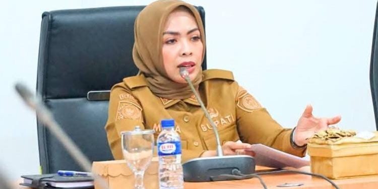 Bupati Labuhanbatu dr Hj Maya Hasmita.