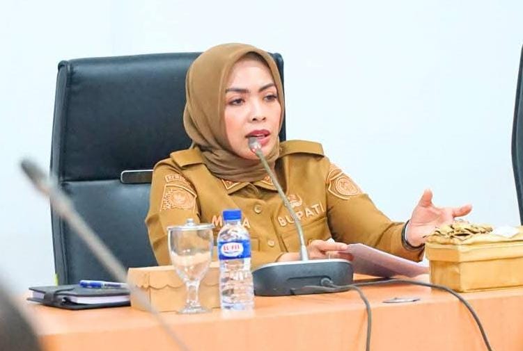 Bupati Labuhanbatu dr Hj Maya Hasmita.