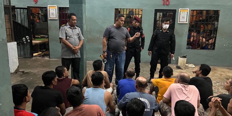 Lapas Labuhan Ruku Kembali Gelar Razia Kamar Hunian