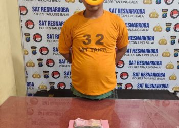 Jadi Pengedar Sabu, Warga Sei Jawi - Jawi Diamankan Polres Tanjungbalai