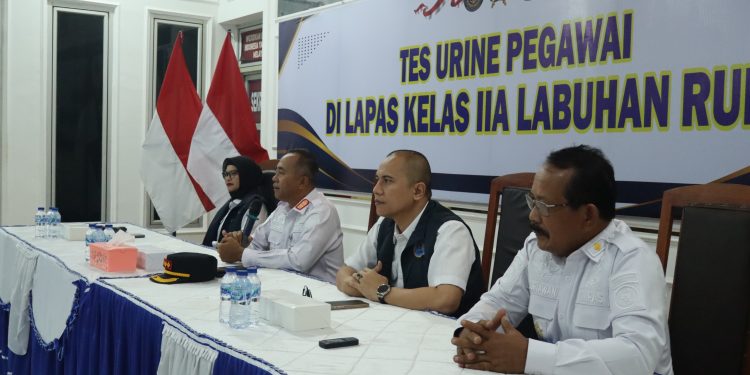 Lapas Labuhan Ruku dan BNN Batubara Gelar Kegiatan P4GN