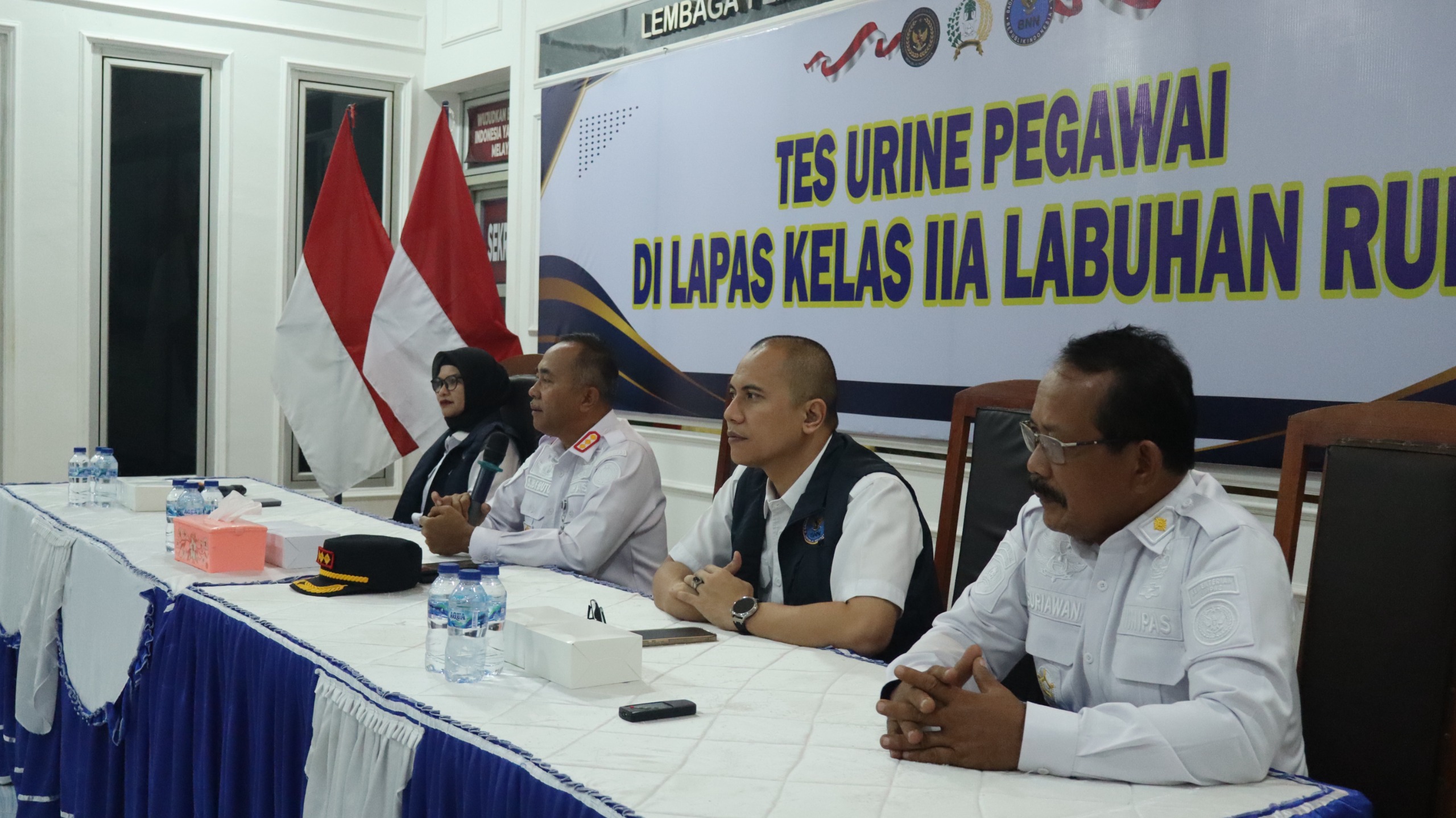 Lapas Labuhan Ruku dan BNN Batubara Gelar Kegiatan P4GN
