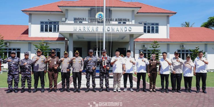 Komandan Kodaeral I Kunjungi Mako Lanal Tanjungbalai Asahan