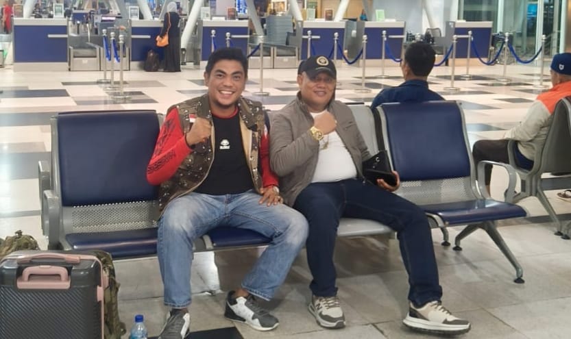 Ketua DPC Grib Jaya Asahan Hendra Syahputra dan Wakil Ketua Khairul Anhar Harahap SH MH.
