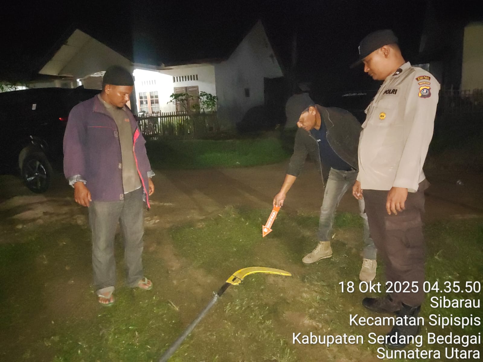 Karyawan PTPN IV Ditemukan Tewas, Polres Tebing Tinggi Lakukan Olah TKP di Perkebunan Sawit