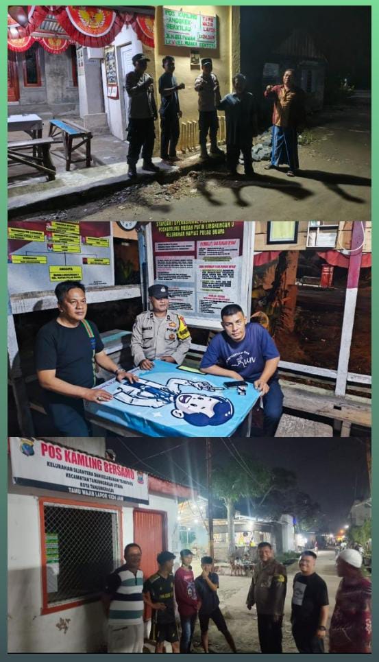 Polres Tanjungbalai Gencar Ajak Masyarakat Aktifkan Poskamling