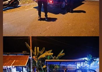 Personel Polsek Sejajaran Polres Tanjungbalai Rutin Gelar Patroli Malam