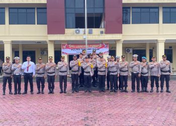 Ini Kata Kapolres Tanjungbalai Saat Pimpin Apel Pelantikan dan Peresmian Pamapta