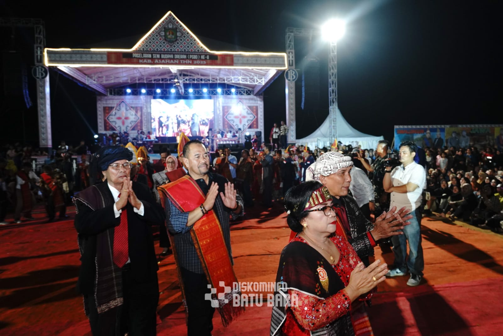 Bupati Batubara Ikuti Tradisi Mengulosi di PSBD VI Asahan