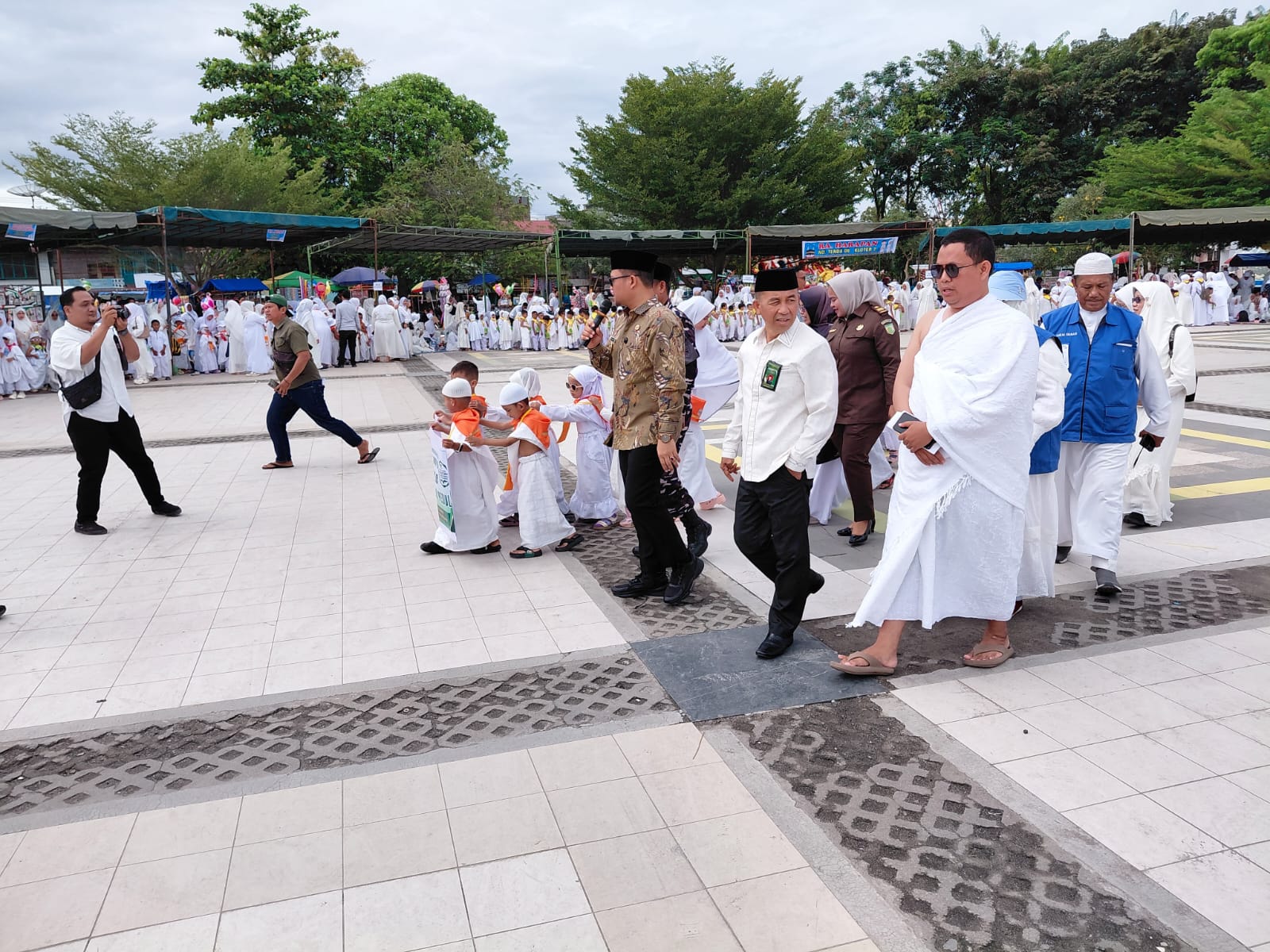 Kapolsek Tanjungbalai Selatan Hadiri Manasik Haji Akbar